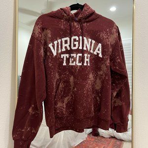 Champion Virginia Tech Acid Wash Hoodie